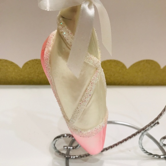 Vintage Ballet Slipper Christmas Ornament Germany